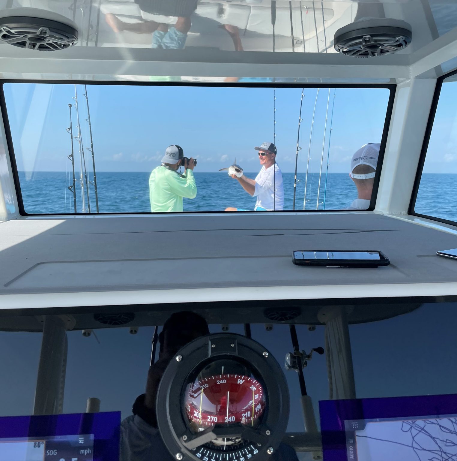Fishing With Deer Meat For Dinner on the Insetta 35IFC